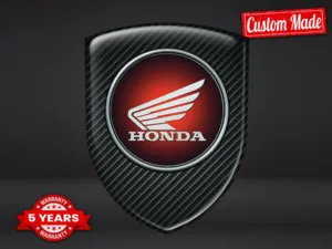 Honda Badges Bombés Durable Max Stylé Pro Performance